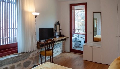 Habitación doble superior, balcón, vistas al jardín