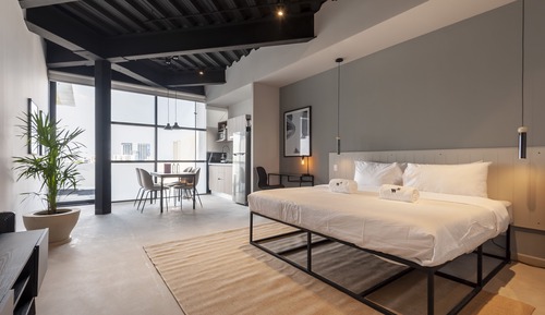 Estudio, terraza (1BR)