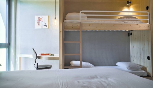 Habitación familiar, varias camas (Pop)