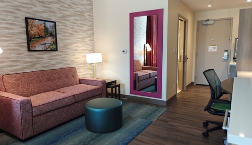 Suite estudio, 2 camas de matrimonio