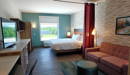 Suite estudio, 1 cama de matrimonio grande (Roll-In Shower)