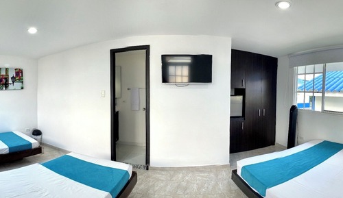 Habitación cuádruple de lujo