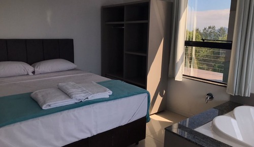 Estudio de lujo, 1 cama de matrimonio grande