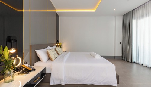 Habitación Premier doble, 1 cama de matrimonio grande