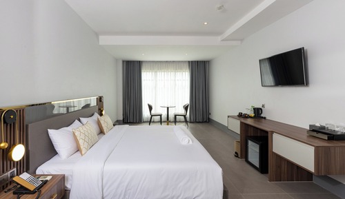 Habitación Deluxe doble, 1 cama de matrimonio grande