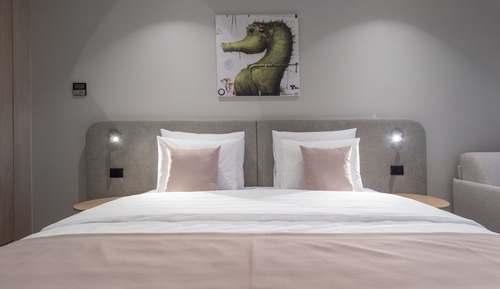 Habitación superior con 1 cama doble o 2 individuales