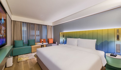 Habitación Deluxe doble, 1 cama de matrimonio grande, no fumadores, frigorífico