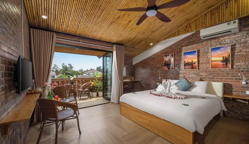 Habitación Deluxe doble, vistas al jardín
