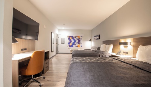 Habitación estándar, 2 camas de matrimonio