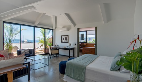 Suite panorámica, 1 cama de matrimonio grande