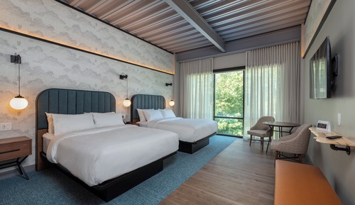 Habitación, 2 camas de matrimonio