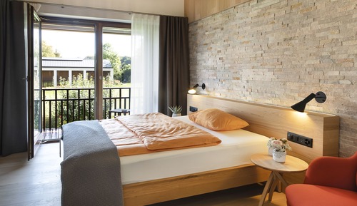Habitación Confort doble, vistas al jardín