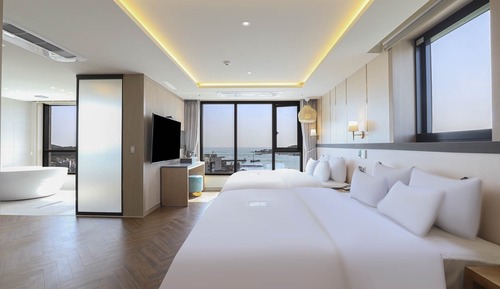 Suite Signature, 2 camas dobles, vistas al mar