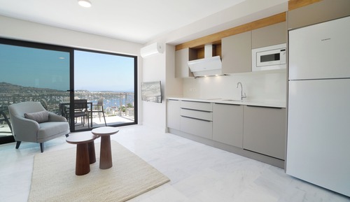 Apartamento, 1 habitación, vistas al mar