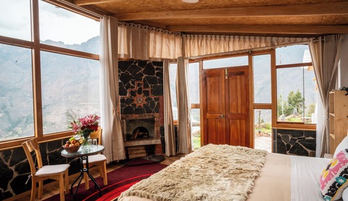 Suite Grand, 1 cama de matrimonio grande, bañera de hidromasaje, vistas al valle