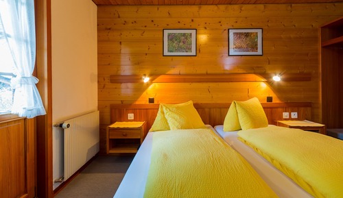 Habitación básica con 2 camas individuales