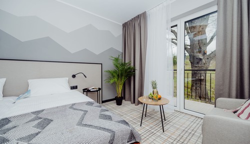 Habitación superior, varias camas