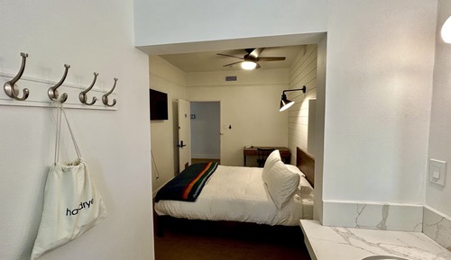 Suite Deluxe, 1 cama de matrimonio, accesible para personas con discapacidad, baño privado