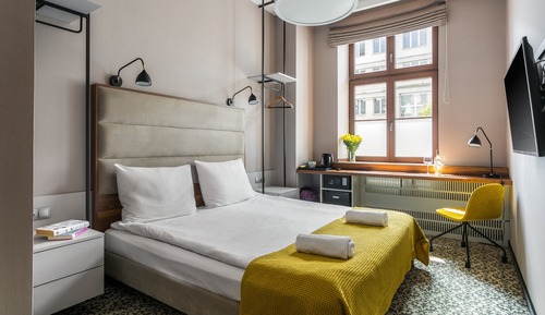 Habitación Premium con 1 cama doble o 2 individuales