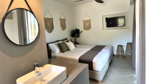 Habitación doble superior, vistas al jardín