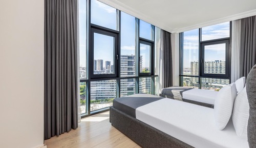 Apartamento, 3 habitaciones, vistas a la ciudad
