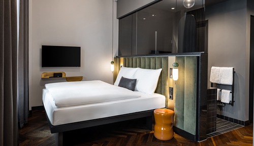 Habitación doble superior, 1 cama de matrimonio grande, no fumadores, cocina