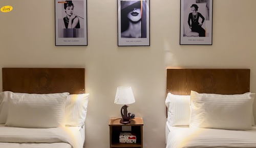 Habitación básica doble, 2 camas individuales