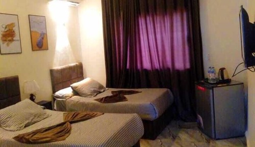 Habitación Elite doble, 2 camas individuales, vistas a la ciudad