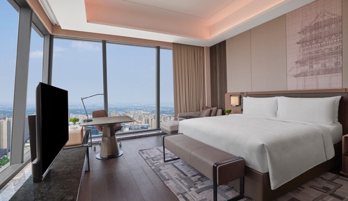 Habitación panorámica, 1 cama de matrimonio grande, no fumadores