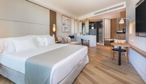 Habitación Deluxe, vistas parciales al mar
