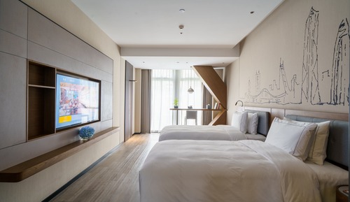 Habitación superior con 2 camas individuales