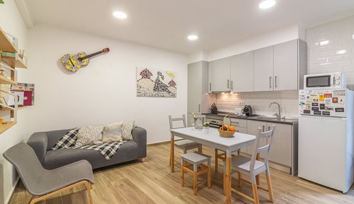 Apartamento, 2 habitaciones, cocina