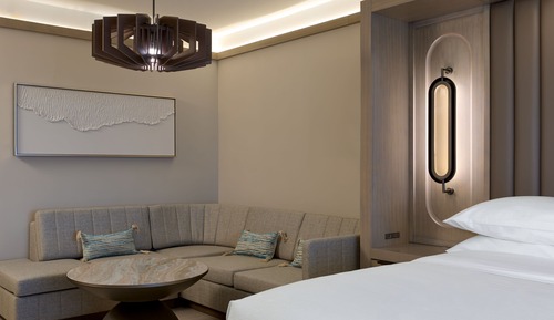Habitación Deluxe, 1 cama de matrimonio grande con sofá cama, no fumadores (Balcony)