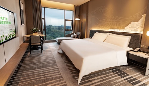 Habitación Deluxe, 1 cama de matrimonio grande, vistas a la montaña