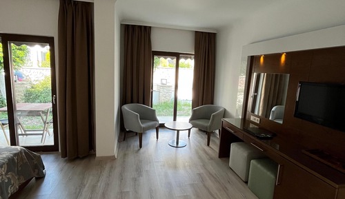 Habitación Deluxe doble, vistas al jardín