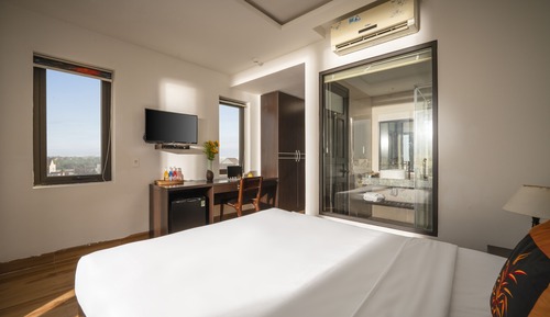 Habitación Deluxe doble, balcón