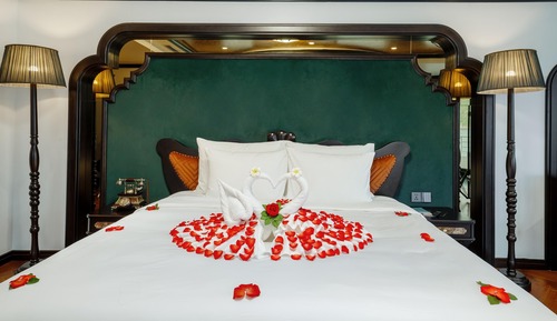 Suite Grand, 1 cama de matrimonio grande, terraza, vistas al mar