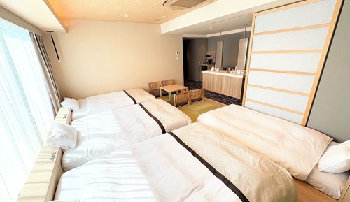 Habitación triple Premium, no fumadores (w/ Japanese-style Futon)
