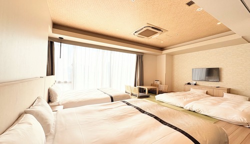 Habitación Premium con 2 camas individuales, no fumadores (Large, Japanese-style 2 Futon)