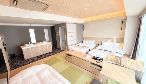 Habitación Premium con 2 camas individuales, no fumadores (w/ Japanese-style Futon)