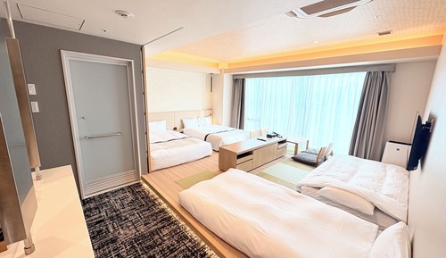 Habitación Premium con 2 camas individuales, no fumadores (w/ Japanese-style 2 Futon)