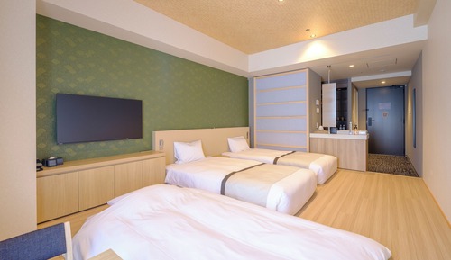 Habitación de lujo con 2 camas individuales, no fumadores (Japanese-style Futon)