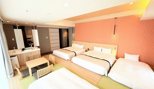Habitación Premium con 2 camas individuales, no fumadores (Deluxe, Japanese-style 2 Futon)
