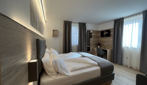 Habitación cuádruple superior, varias camas, baño privado