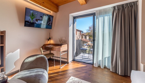 Habitación Deluxe, 1 cama de matrimonio grande, balcón