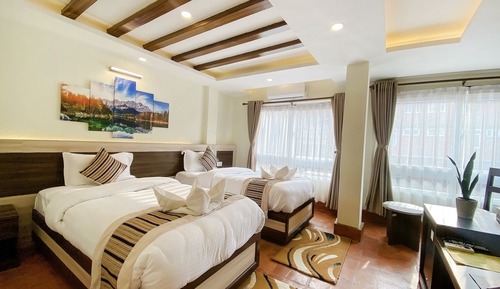 Habitación Deluxe con 2 camas individuales, 2 camas individuales