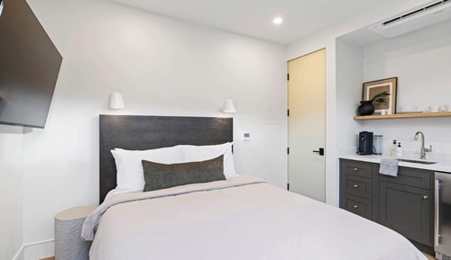 Estudio Premium, 1 cama de matrimonio, cocina básica
