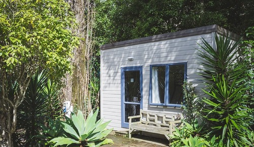 Cabaña estándar, baño compartido
