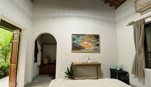Habitación doble superior, 1 cama de matrimonio grande, no fumadores, vistas al jardín
