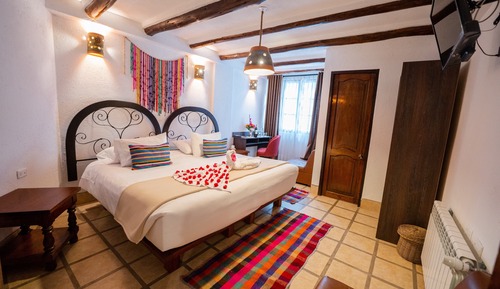 Suite panorámica, 1 cama de matrimonio grande, vistas a la montaña